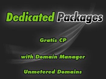 Half-priced dedicated server hosting account